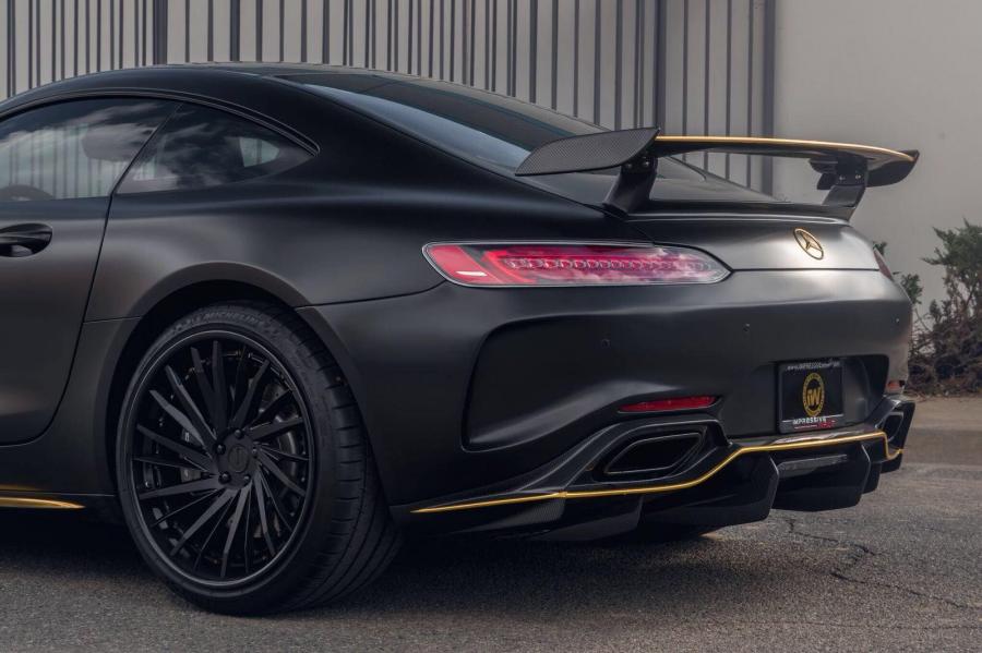 Детали экстерьера Mercedes-AMG GT S by Impressive Wrap 2018 года  (фото 3 из 8)